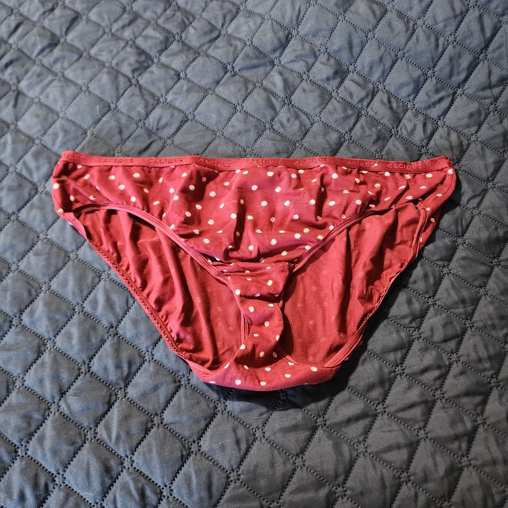 Polka Dot Red Panties